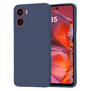 Kryt Motorola Moto G05 / E15, SoftFlex - navy blue