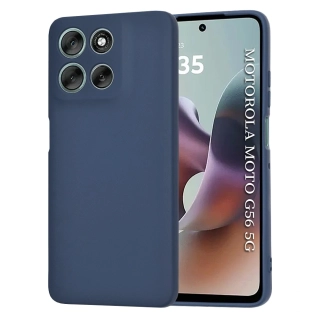 Kryt Motorola Moto G56, SoftFlex - navy blue