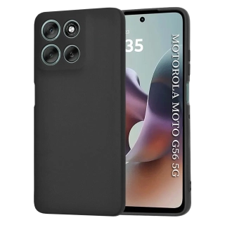 Kryt Motorola Moto G56, SoftFlex - black