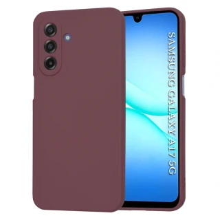 Kryt Samsung Galaxy A18 5G / A17 4G/5G Techsuit SoftFlex - plum red