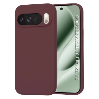 Kryt Google Pixel 10 Pro XL, Techsuit SoftFlex - plum red