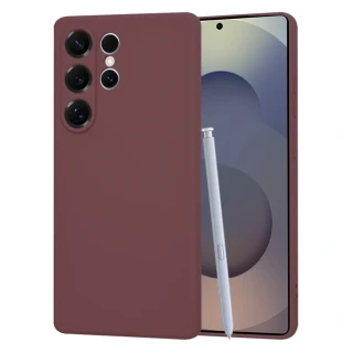 Kryt Samsung Galaxy S25 Ultra Techsuit SoftFlex - plum red