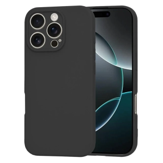 Kryt iPhone 16 Pro Max, Techsuit SoftFlex - black