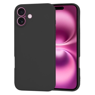 Kryt iPhone 16 Plus, Techsuit SoftFlex - black