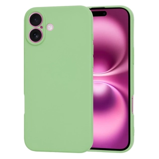 Kryt iPhone 16 Plus, Techsuit SoftFlex - mint green