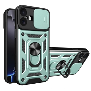 Kryt iPhone 17, Techsuit CamShield Pro green