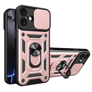 Kryt iPhone 17, Techsuit CamShield Pro rose gold