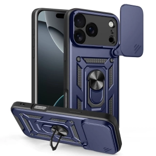 Kryt iPhone 17 Pro Max, Techsuit CamShield Pro modrý