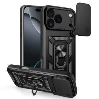 Kryt iPhone 17 Pro Max Techsuit CamShield Pro černý
