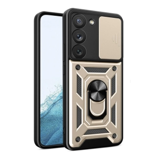 Kryt Samsung Galaxy S22 Techsuit CamShield Pro gold