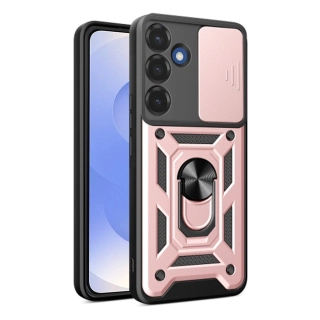 Kryt Samsung Galaxy S25 Techsuit CamShield Pro rose gold