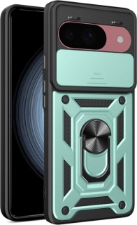Kryt Google Pixel 9 / 9 Pro Techsuit CamShield Pro green