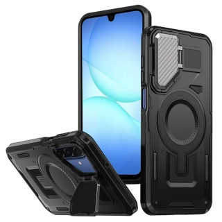 Kryt Samsung Galaxy A17 4G/5G, CamVault MagSafe, černý