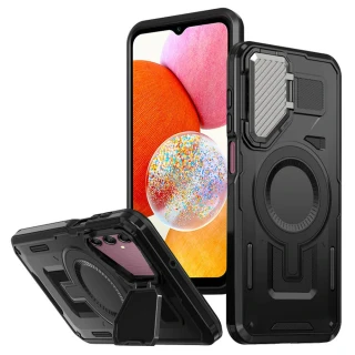 Kryt Samsung Galaxy A14 4G/5G, CamVault MagSafe, černý