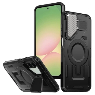 Kryt Samsung Galaxy A26 5G, CamVault MagSafe, černý