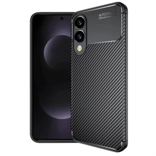Kryt Samsung Galaxy S25 EDGE, Techsuit CarbonFiber černý