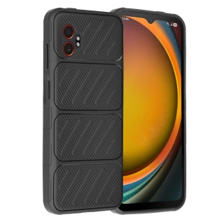 Kryt Samsung Galaxy Xcover 7 Pro, Techsuit CarbonFiber černý