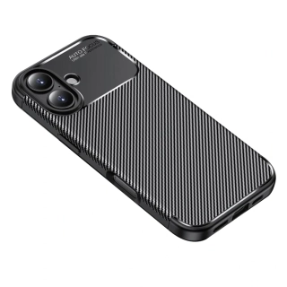 Kryt iPhone 17, Techsuit CarbonFiber černý