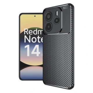 Kryt Xiaomi Redmi Note 14 5G, Techsuit CarbonFiber černý