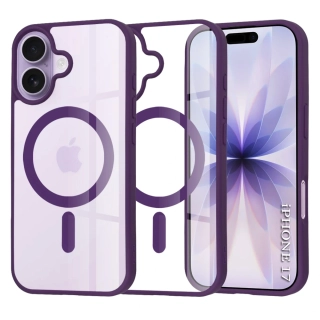 Kryt iPhone 17, Techsuit - MagSafe Pro, fialový