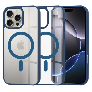 Kryt iPhone 16 Pro Max, Techsuit - MagSafe Pro, modrý