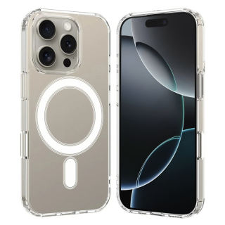 Kryt iPhone 16 Pro, Techsuit - MagSafe Pro, transparentní