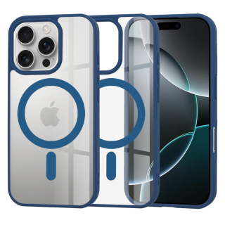 Kryt iPhone 16 Pro, Techsuit - MagSafe Pro, modrý