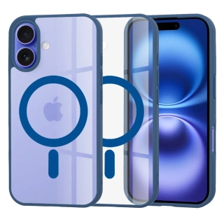 Kryt iPhone 16, Techsuit - MagSafe Pro, modrý