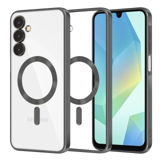 Kryt Samsung Galaxy A16 4G/5G Techsuit Luxury Crystal MagSafe - černý