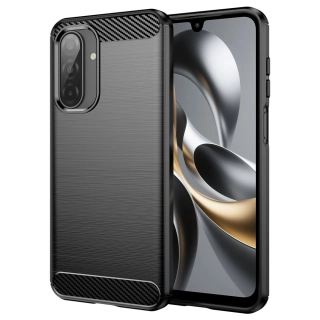 Kryt Samsung Galaxy A17 4G/5G, Armored Carbon černý