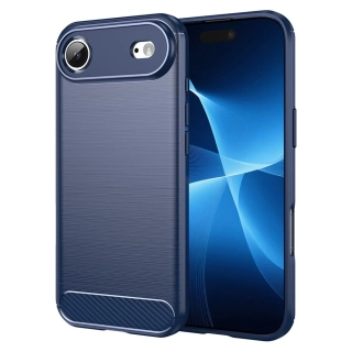 Kryt iPhone 17 Air, Armored Carbon modrý