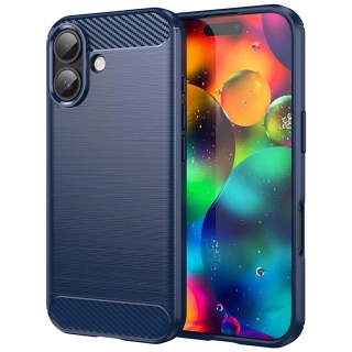 Kryt iPhone 17, Armored Carbon modrý