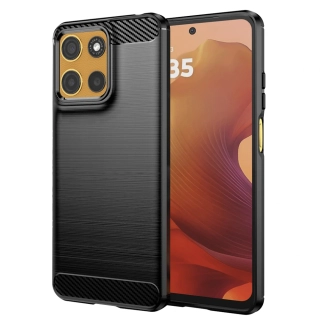 Kryt Motorola Moto G15 / G15 Power, Armored Carbon černý