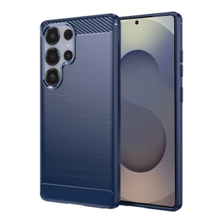 Kryt Samsung S25 Ultra, Armored Carbon modrý