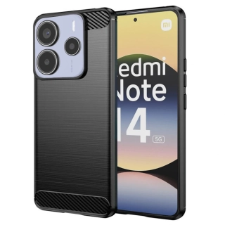 Kryt Xiaomi Redmi Note 14 5G, Techsuit CarbonFiber černý