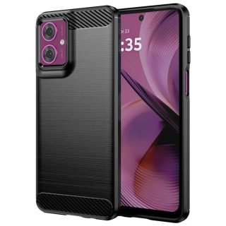 Kryt Motorola Moto G55, Armored Carbon černý