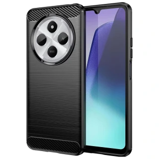 Kryt Xiaomi Redmi 14C / Poco C75, Techsuit CarbonFiber černý