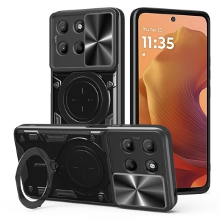 Kryt Motorola Moto G15 / G15 Power Techsuit CamGuard Pro - černý