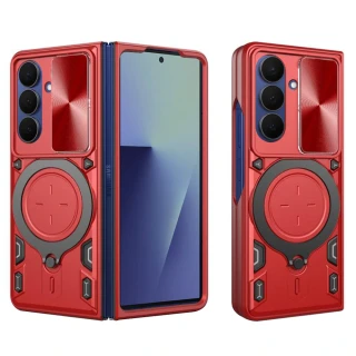 Kryt Samsung Galaxy Z Fold 7, Techsuit CamGuard Pro - červený
