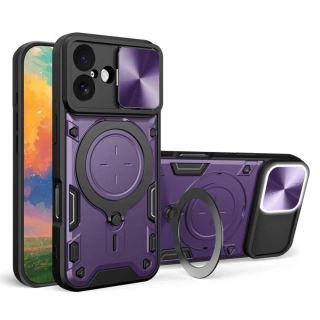 Kryt iPhone 17, Techsuit CamGuard Pro - fialový
