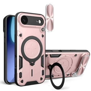 Kryt iPhone 17 Air, Techsuit CamGuard Pro - rose gold