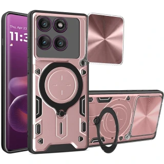 Kryt Motorola EDGE 60 Pro Techsuit CamGuard Pro - rose gold