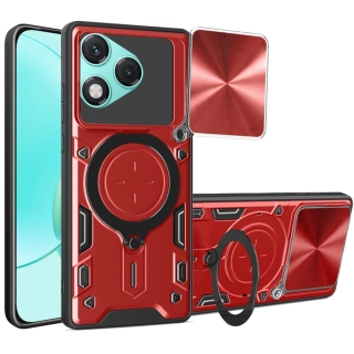 Kryt Honor 400 Lite, Techsuit CamGuard Pro - červený