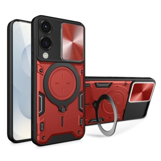 Kryt Samsung Galaxy S25 EDGE Techsuit CamGuard Pro - červený