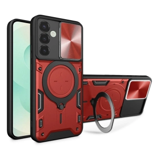 Kryt Samsung Galaxy S25 Plus Techsuit CamGuard Pro - červený