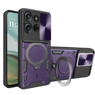 Kryt Motorola Moto G75 Techsuit CamGuard Pro - fialový