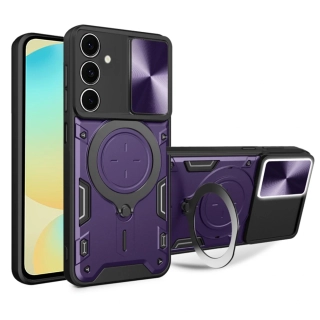 Kryt Samsung Galaxy S24 FE Techsuit CamGuard Pro - fialový