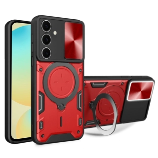 Kryt Samsung Galaxy S24 FE Techsuit CamGuard Pro - červený