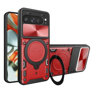 Kryt Google Pixel 9 Pro XL, Techsuit CamGuard Pro - červený