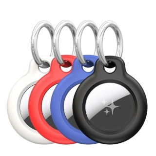 Pouzdro pro APPLE AIRTAG Dux Ducis AirTag Secure Holder (4 ks v balení)